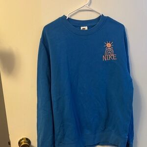 Nike Vibrant Blue Crewneck Sweater